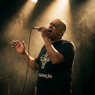 Serginho Flausino, voz do Ministério Restauração